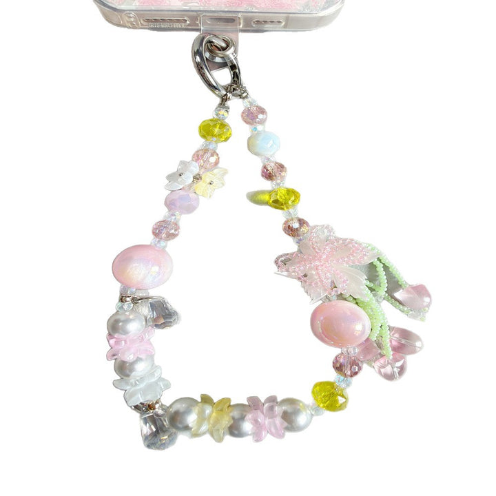 Floral Acryl Charm Schlüsselanhänger Karnz