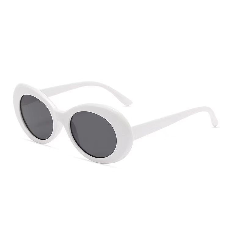 Damen Stilvolle Sonnenbrille mit ovalem Rahmen Karnz
