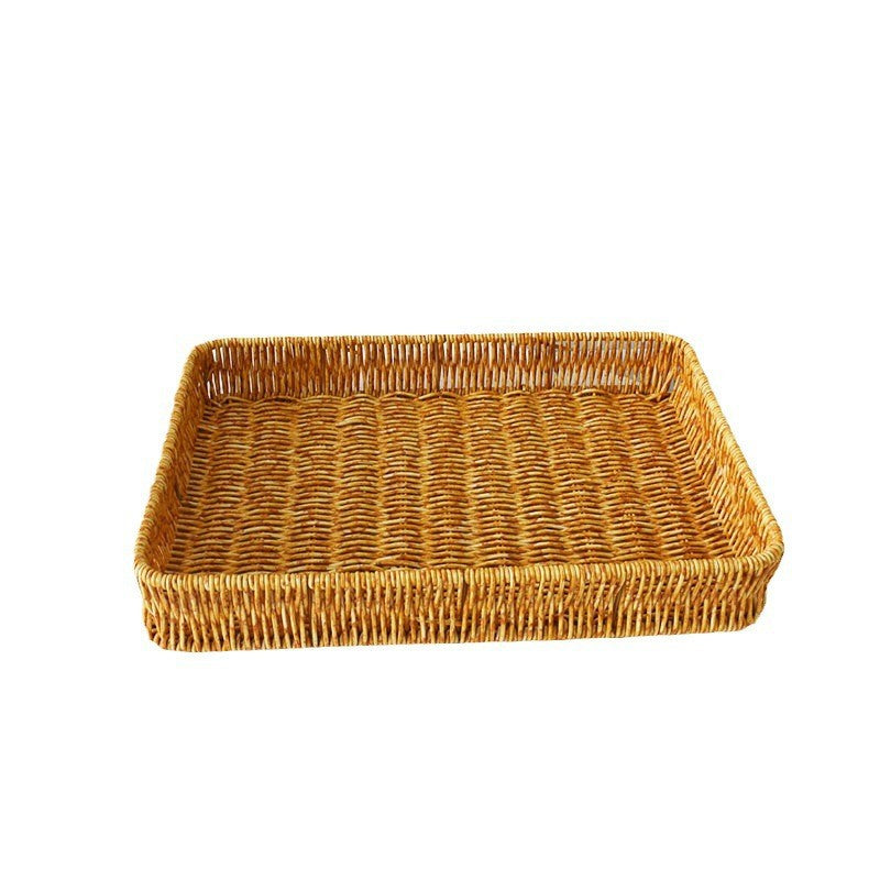 Elegante handgewebte Servierplatte Karnz