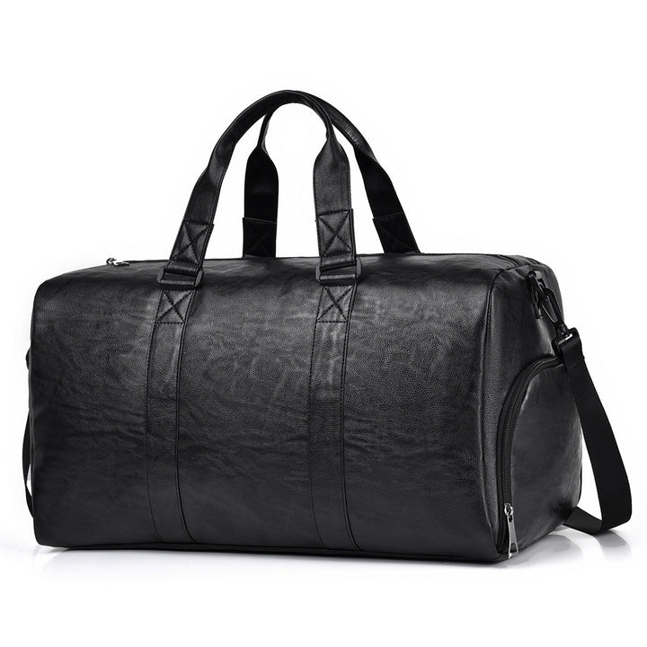 Reisetasche Aus Hochwertigem Leder mit Robusten Tragegriffen Karnz