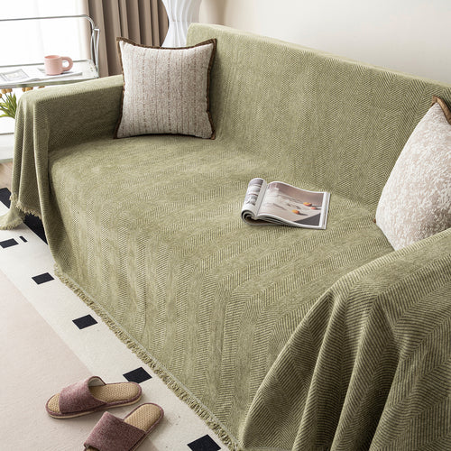 Strukturiertes Sofa-Wurfdecke