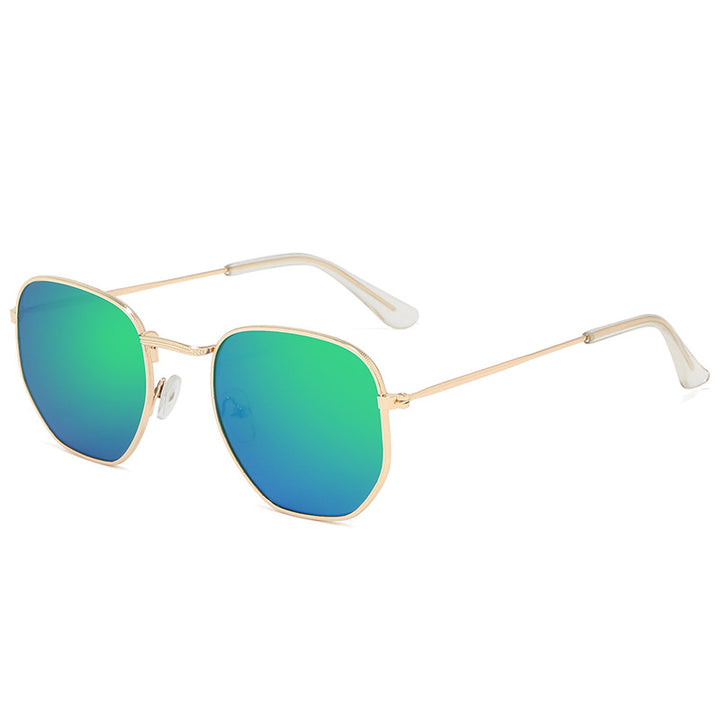 Geometrische Mode-Sonnenbrille