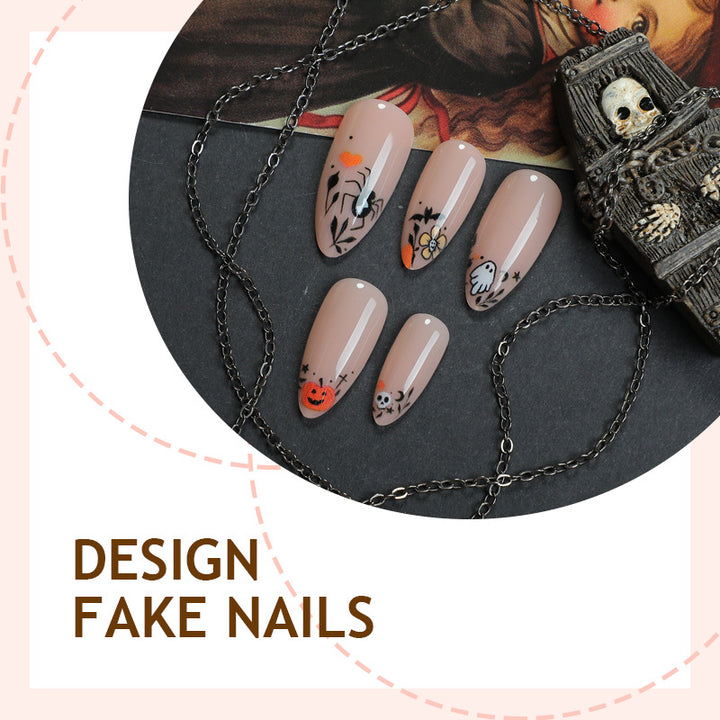 Kunstnagelset mit kreativen Tiermotiven und Glitzereffekten Karnz