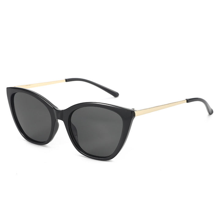 Damen elegante Cat-Eye Sonnenbrille mit hochwertigem Rahmen und UV-Schutz Karnz