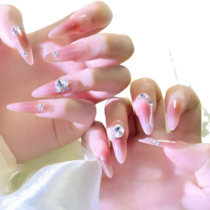 Luxus Strass Veredelte Nagelkunst Karnz