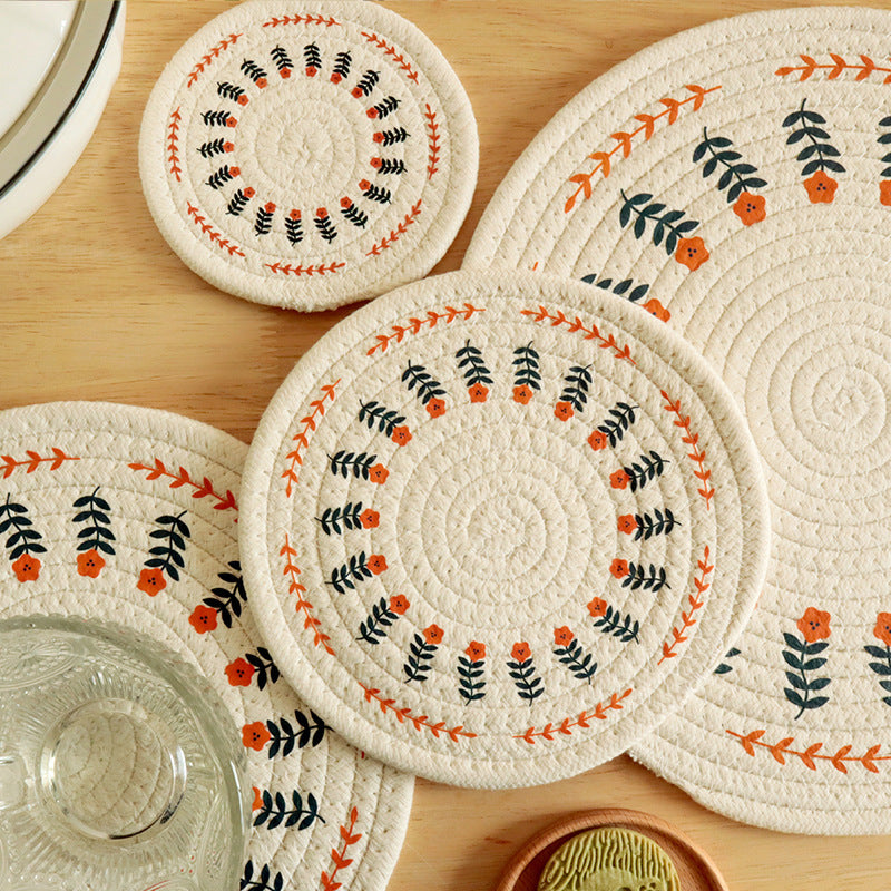 Runde Tischdecke mit Mandala-Muster Karnz