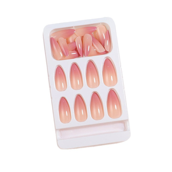 Gradient Ombre Stiletto Press-On Nägel Karnz