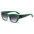 Damen Cat-Eye Sonnenbrille mit elegantem, transparentem Rahmen Karnz