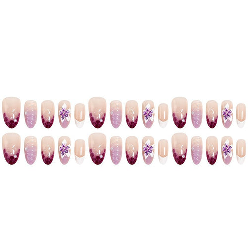 Floral Design Press-On Nail Set Karnz