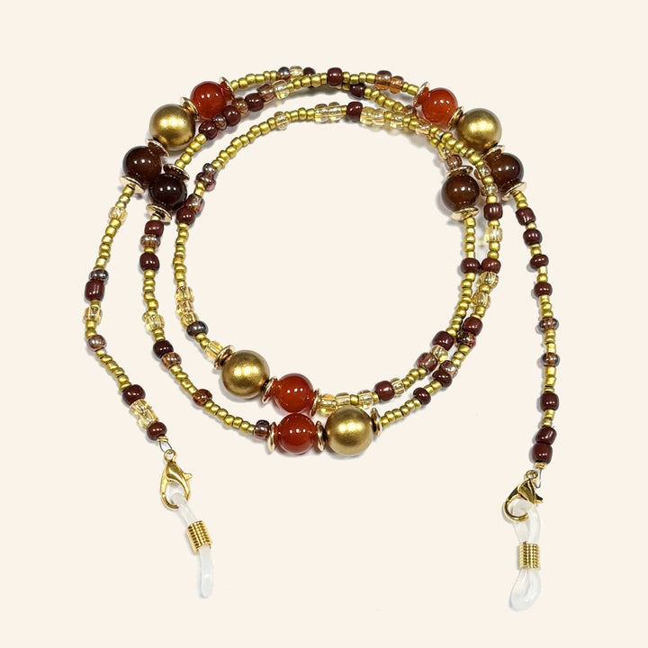 Artisan Perlen Brillen Kette Karnz