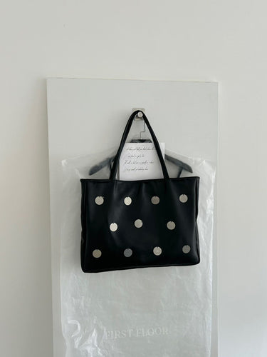 Dekorativer Polka-Dot-Shopper