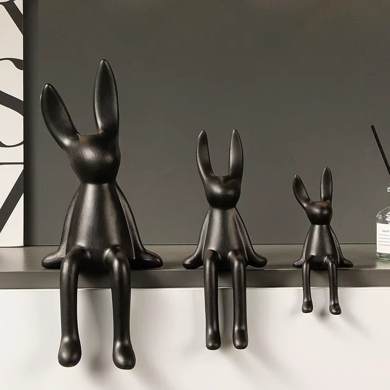 Moderne dekorative Kaninchenfigur