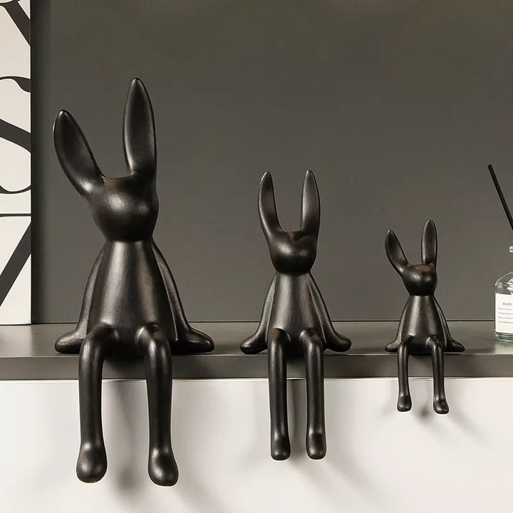 Moderne dekorative Kaninchenfigur