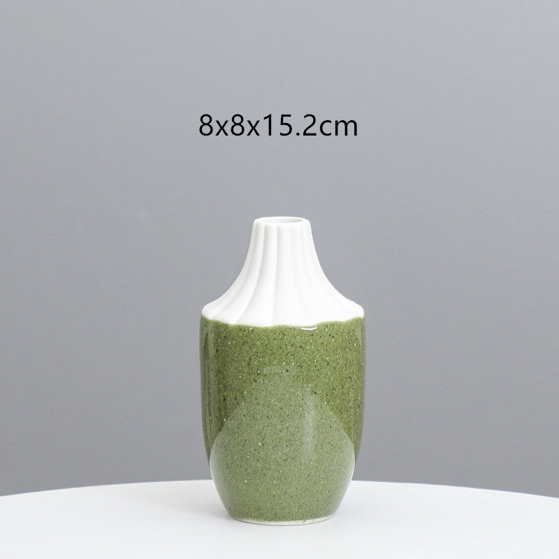 Moderne Keramische Dekorative Vase Karnz