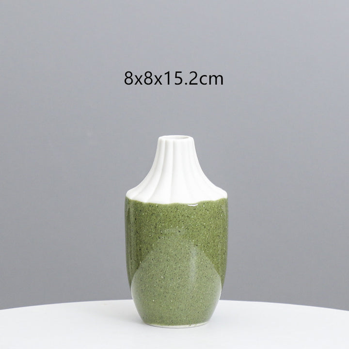 Moderne Keramische Dekorative Vase Karnz