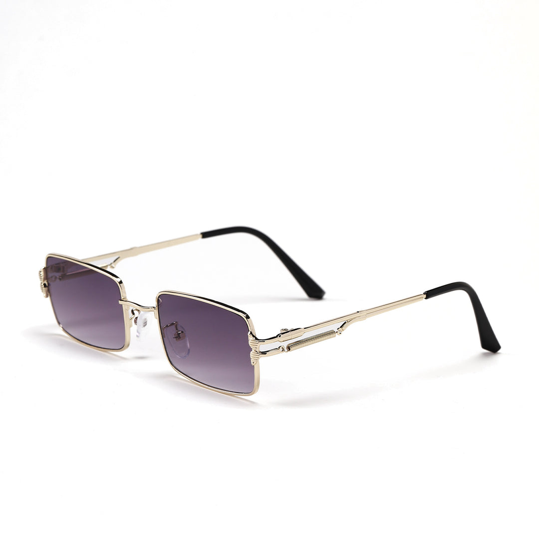 Damen stilvolle Sonnenbrille mit angesagtem rechteckigen Rahmen Karnz