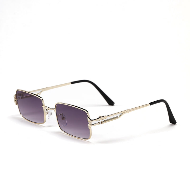 Damen stilvolle Sonnenbrille mit angesagtem rechteckigen Rahmen Karnz