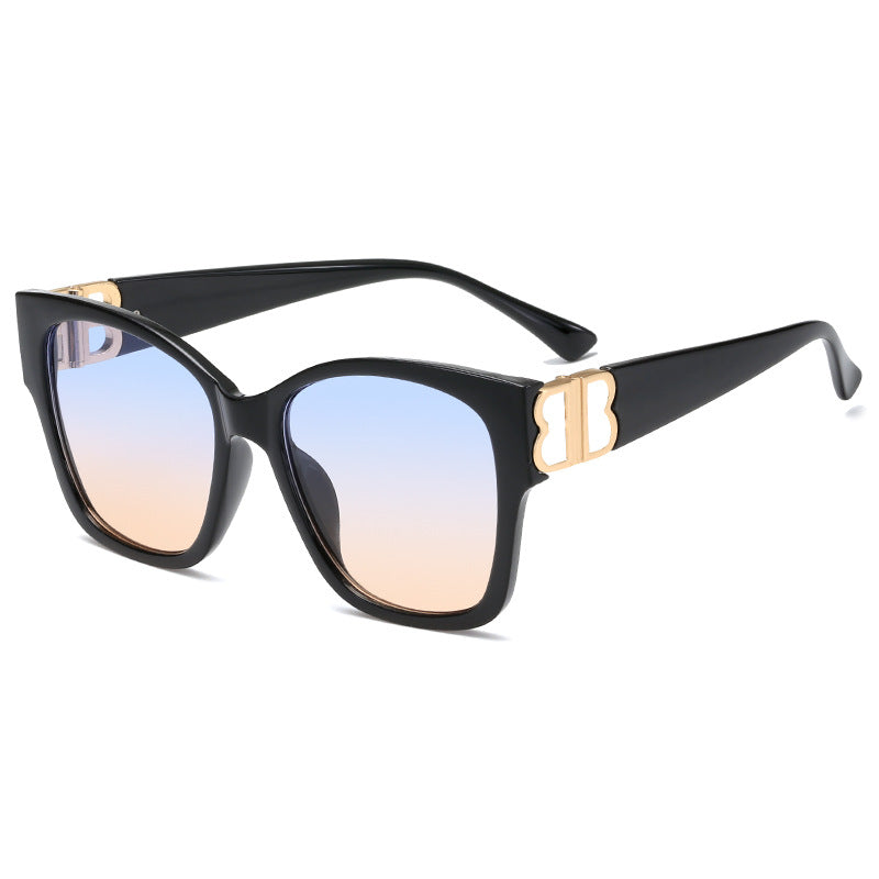 Damen Designer-Sonnenbrille im stilvollen Tortoise-Design Karnz