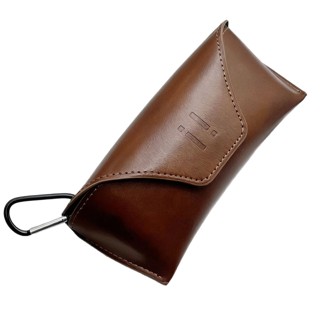 Premium Leder Brillenetui Karnz