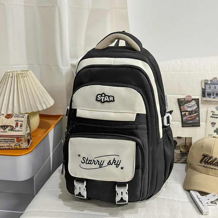 Stylische Mehrraum-Schulrucksack