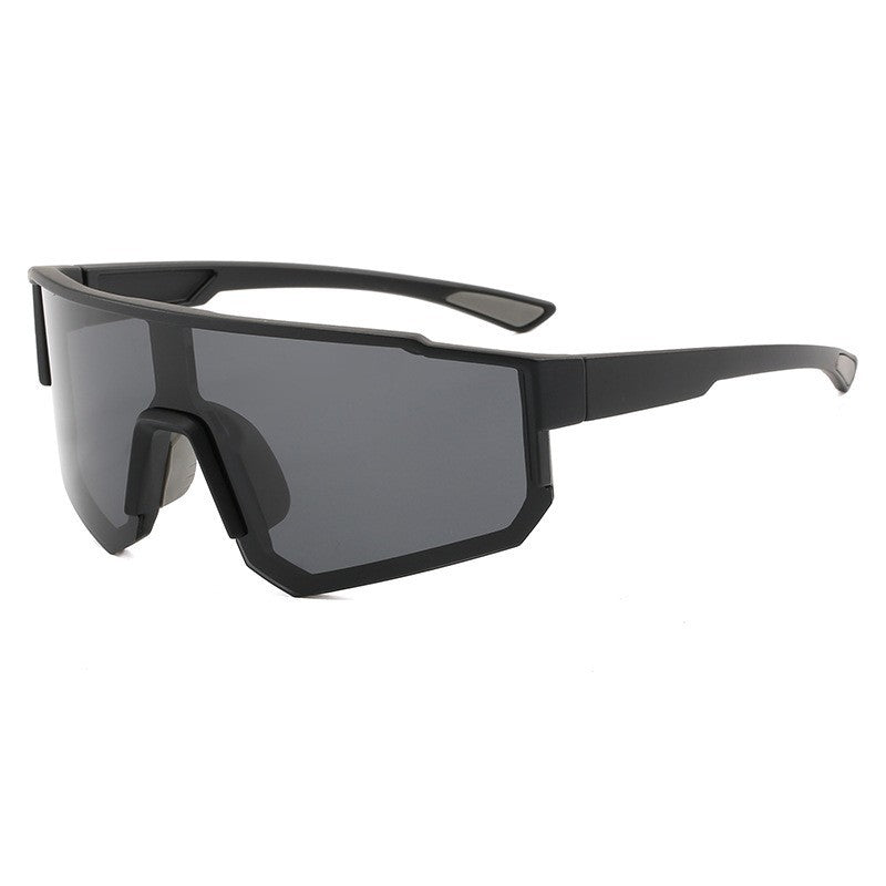 Damen Sportliche Schutzbrille mit innovativem, breiten Rahmen und polarisierenden Gläsern Karnz