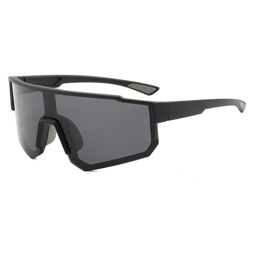 Damen Sportliche Schutzbrille mit innovativem, breiten Rahmen und polarisierenden Gläsern Karnz