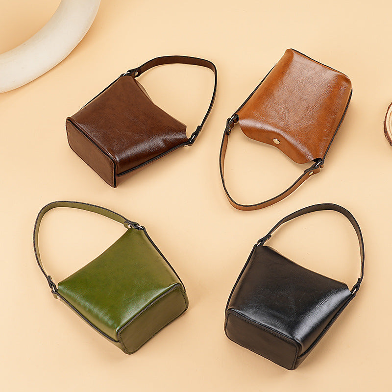 Minimalistische Strukturierte Handtasche