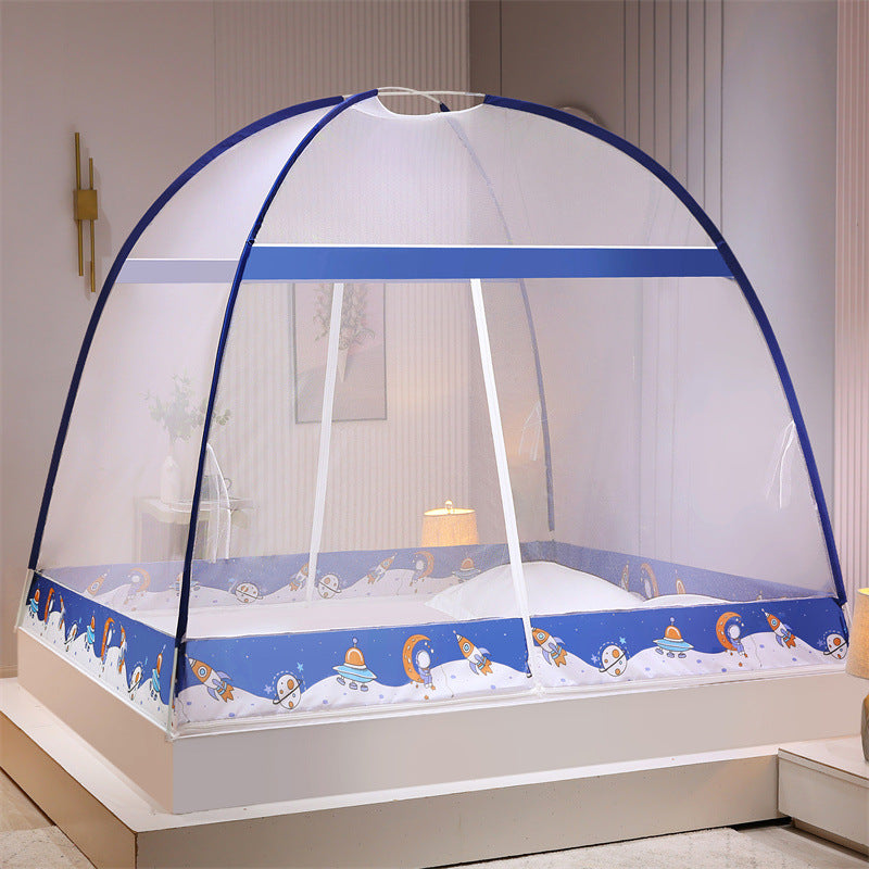Dekorative Bettunterlage