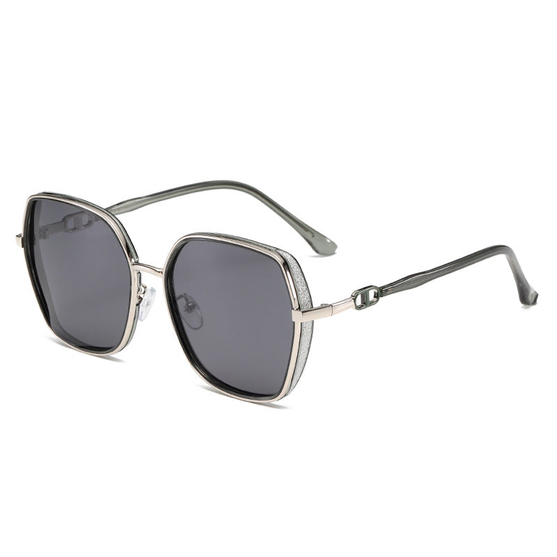 Damen modische quadratische Sonnenbrille Karnz