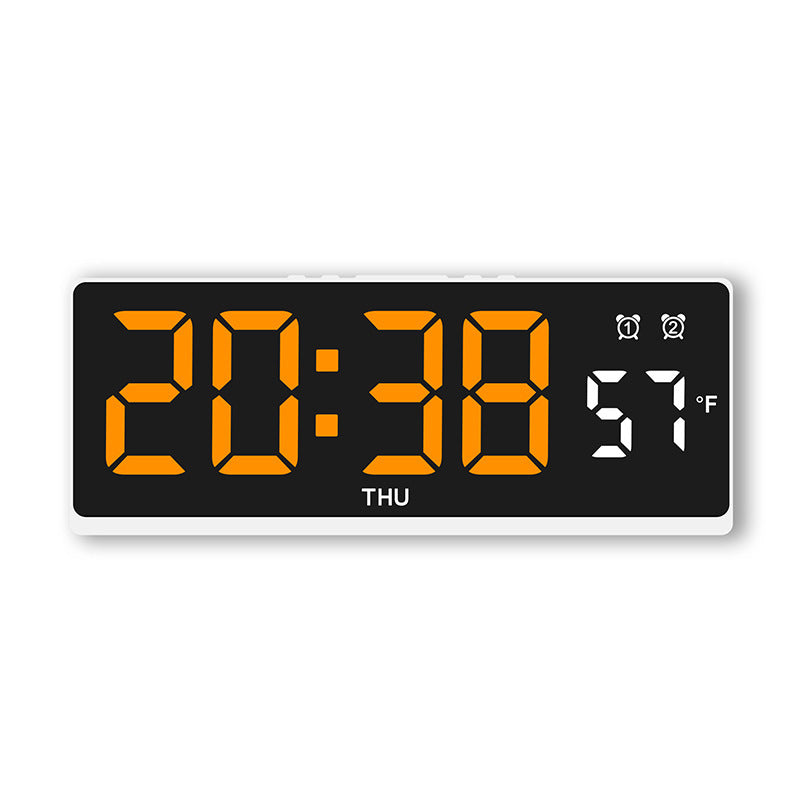 Digitaler Wecker mit Großem Led-Display und Wetteranzeige Karnz