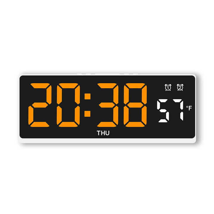 Digitaler Wecker mit Großem Led-Display und Wetteranzeige Karnz