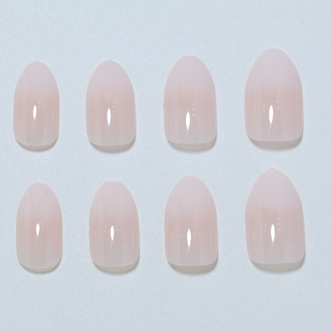 Natürlicher Finish Press-On Nagelspitzen Karnz