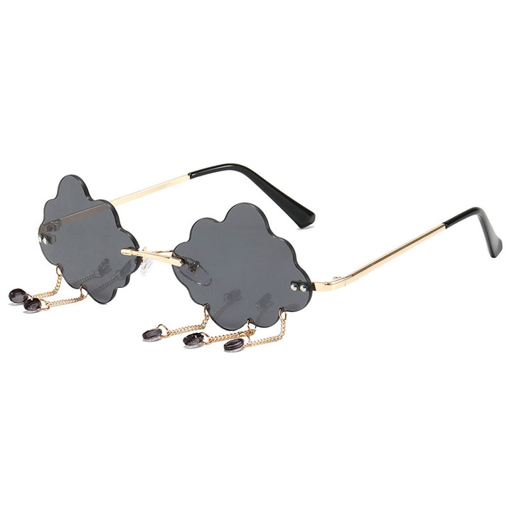 Modische Wolken-Sonnenbrille Karnz