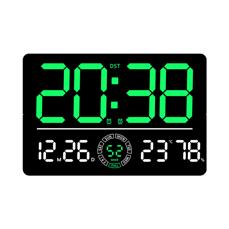 Digitaler Multifunktionswecker mit Hygrometer und Temperaturanzeige Karnz