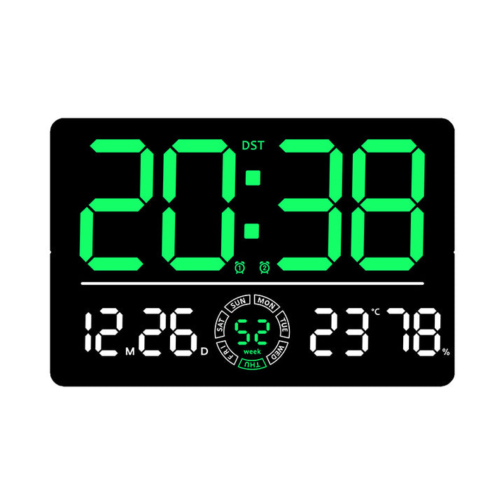 Digitaler Multifunktionswecker mit Hygrometer und Temperaturanzeige Karnz