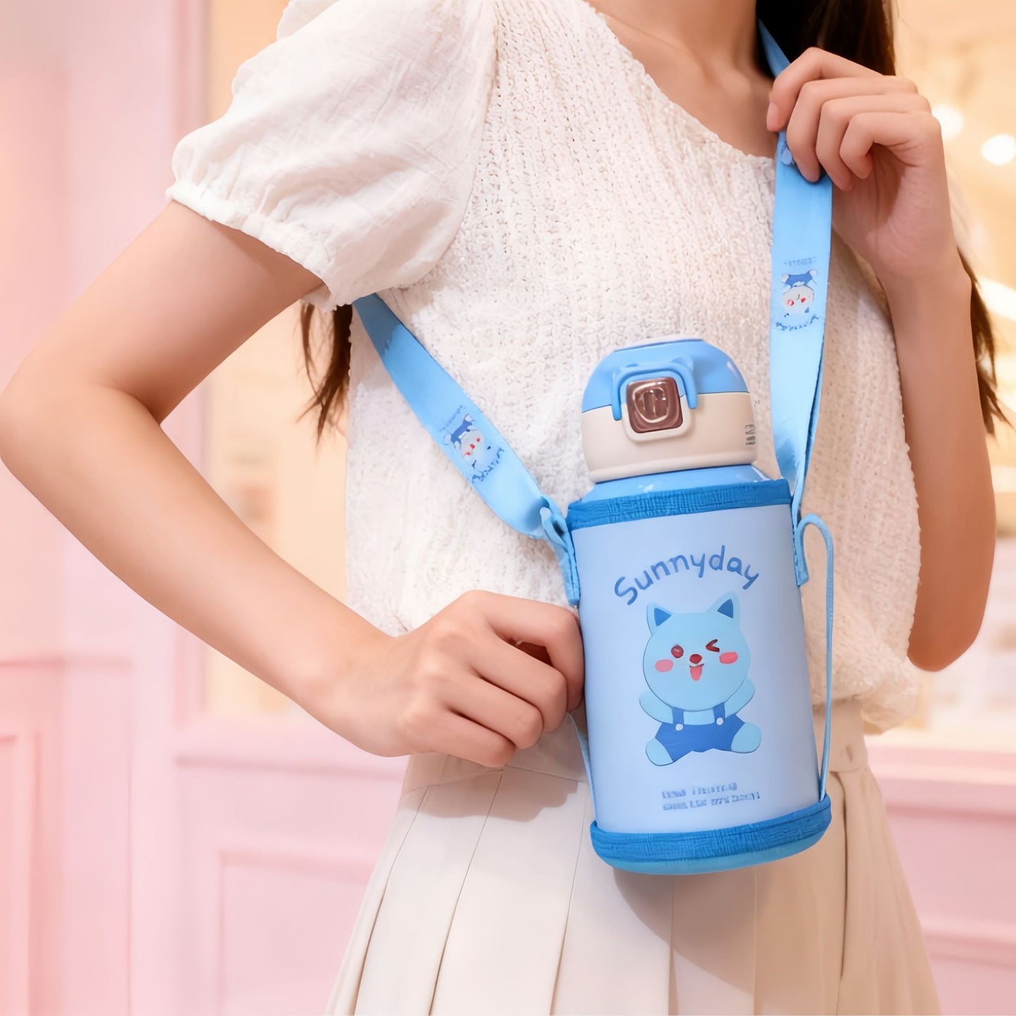 Damen Tragbare Trinkflasche im designfreundlichen Tragestil Karnz