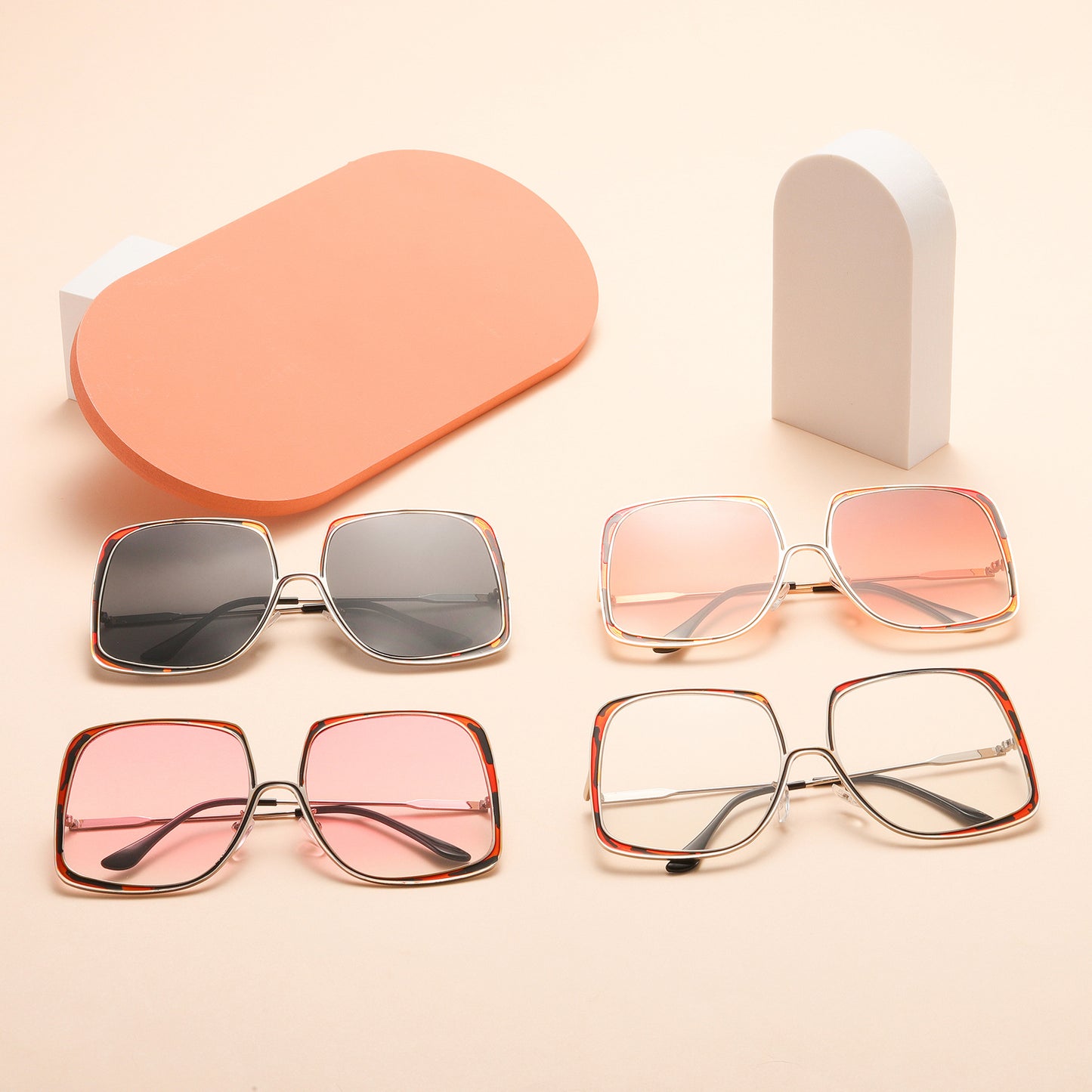 Damen Designer-Brille Karnz