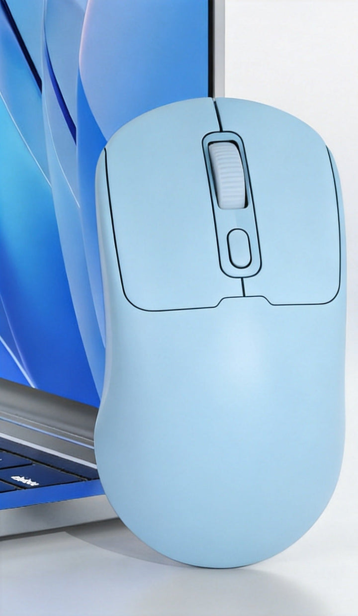 Drahtlose Dual-Mode Wiederaufladbare Ergonomische Maus Karnz