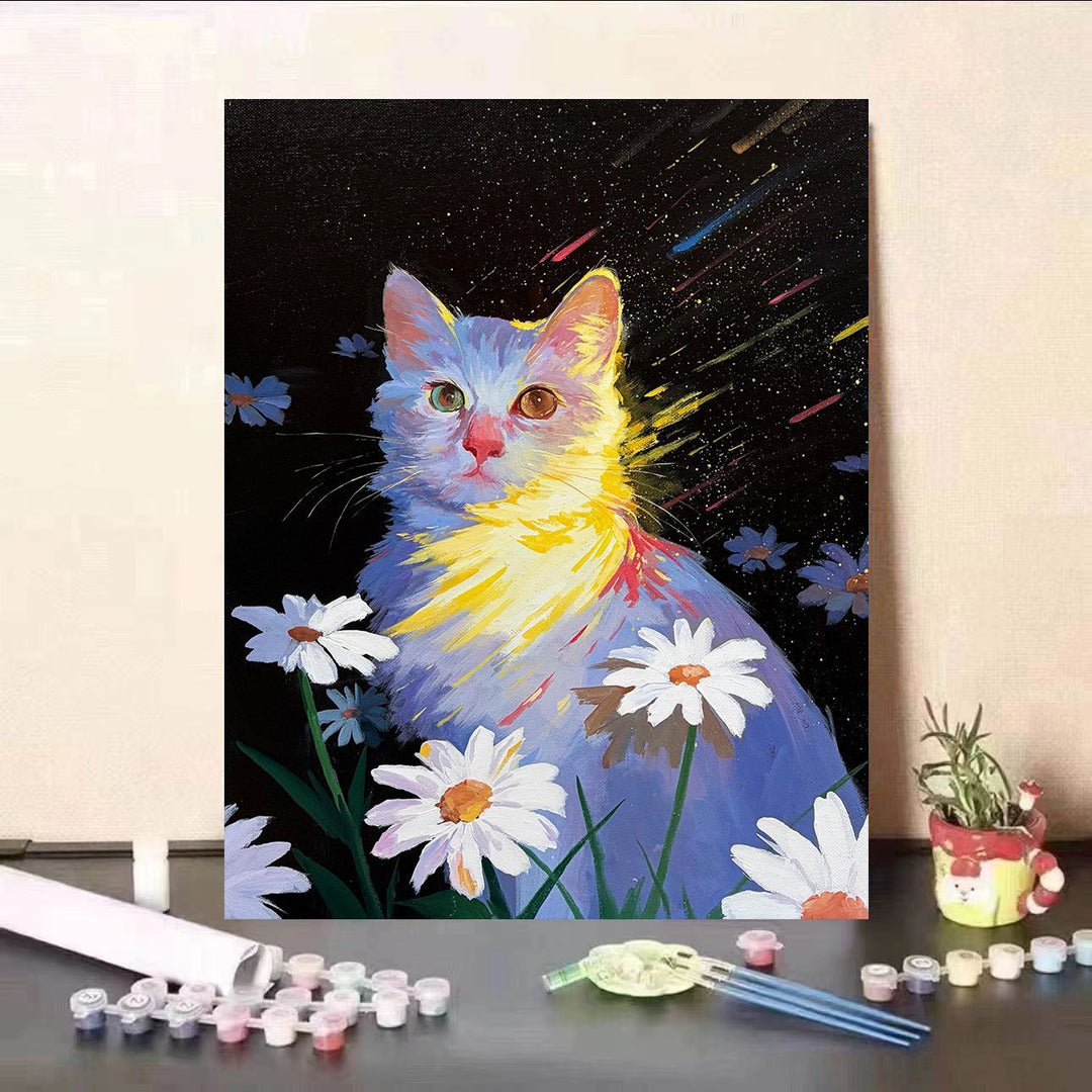 Kat-Themen Fantasy Wandkunst Leinwanddruck Karnz