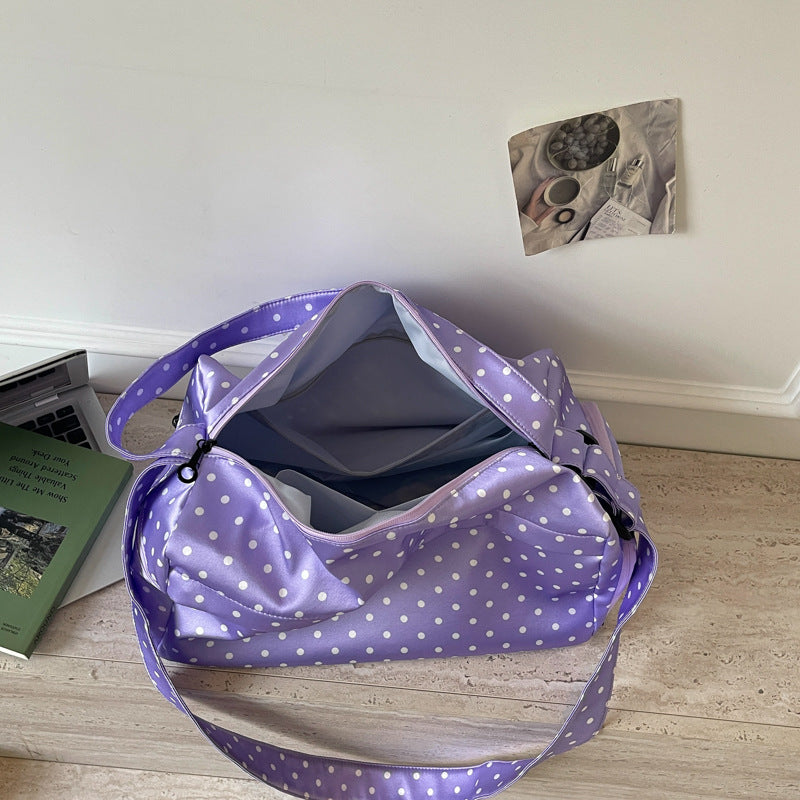Stylische gepunktete Reisduffelbag Karnz