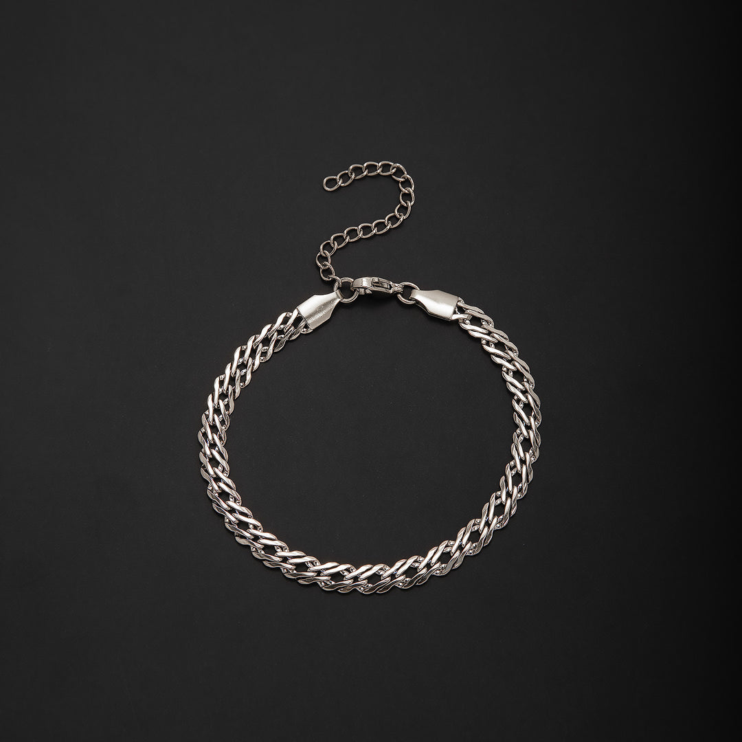 Stylische verwobene Kettenarmband Karnz