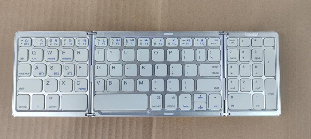 Kompakte faltbare Bluetooth-Tastatur Karnz