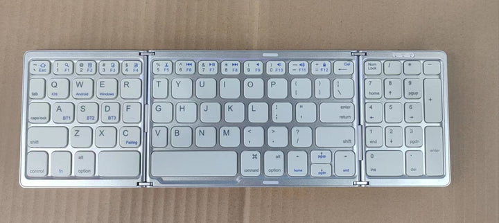 Kompakte faltbare Bluetooth-Tastatur Karnz