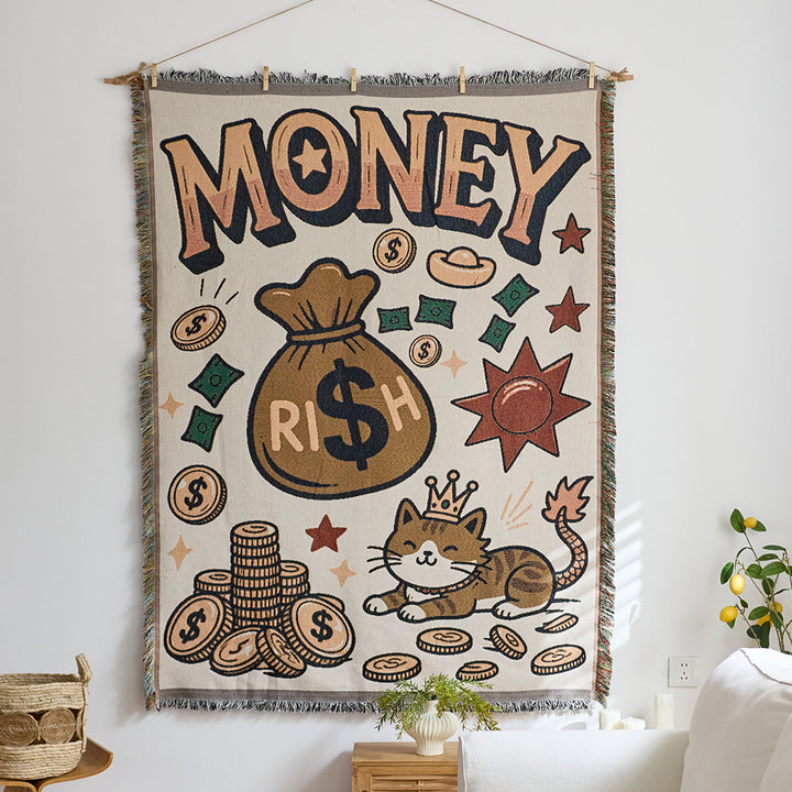Künstlerisches Wandteppichwandbehang