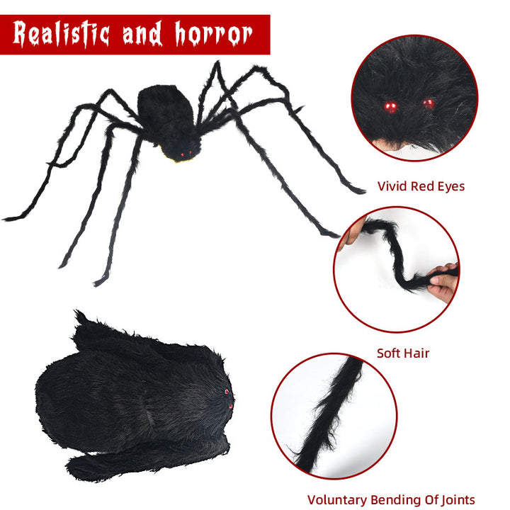 Realistische Dekorative Spinne Karnz