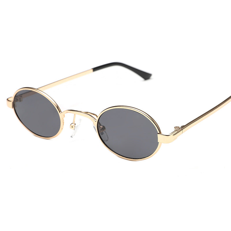 Damen Runde Brille mit minimalistischem Design Karnz