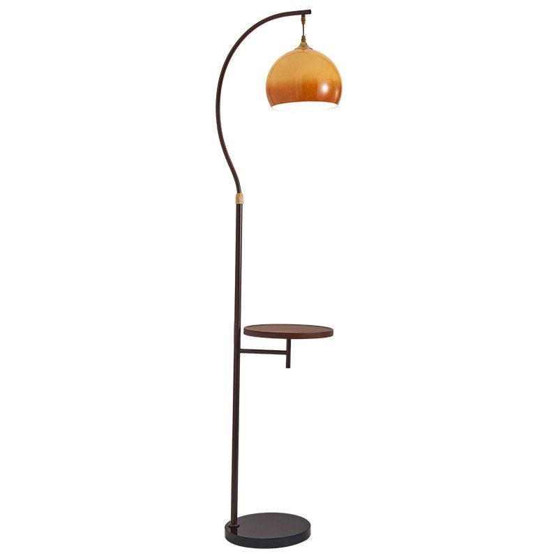 Moderne Bogen Stehlampe mit Regal