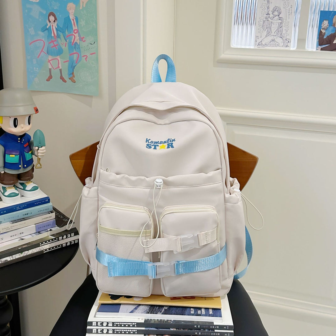 Vielseitiger Multi-Taschen Schulrucksack