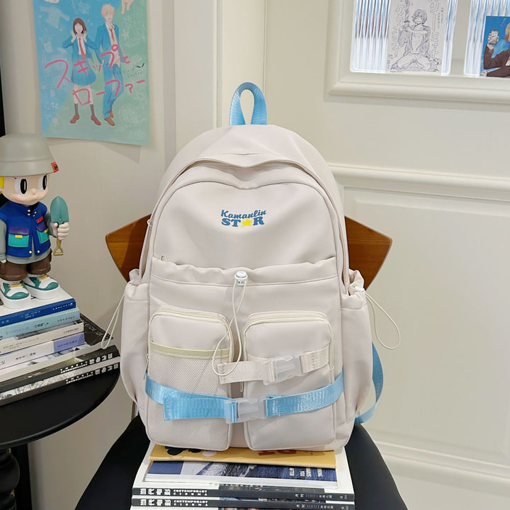 Vielseitiger Multi-Taschen Schulrucksack