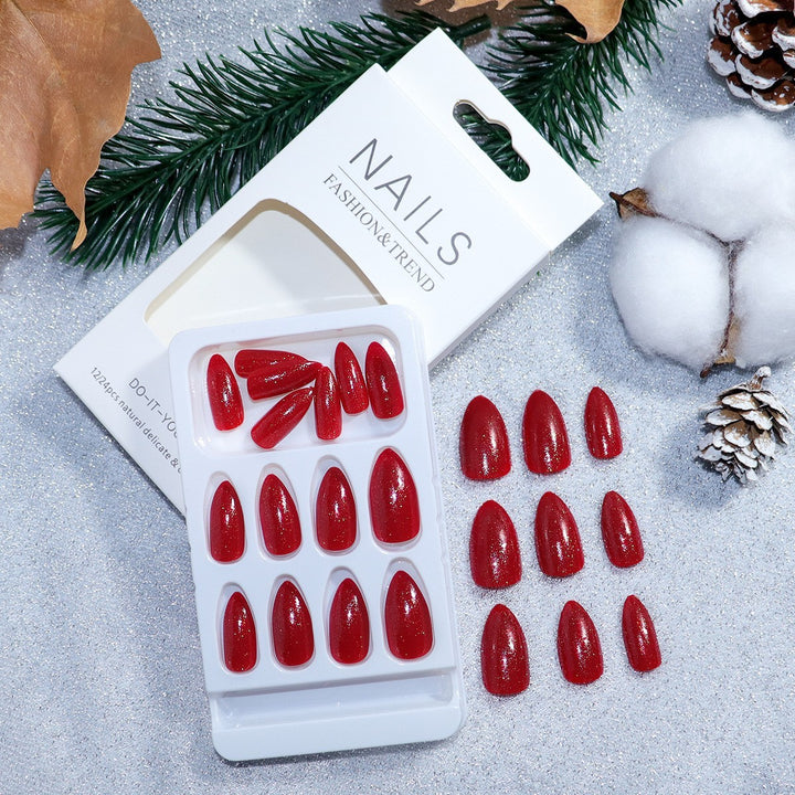 Elegantes DIY Press-On-Nagelset Karnz